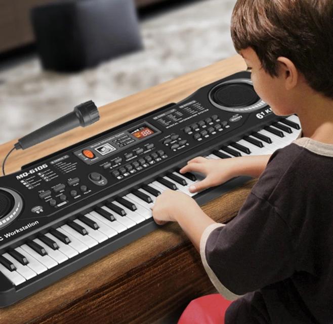 คีย์บอร์ด piano keyboard สำหรับเด็กฝึกฟัด