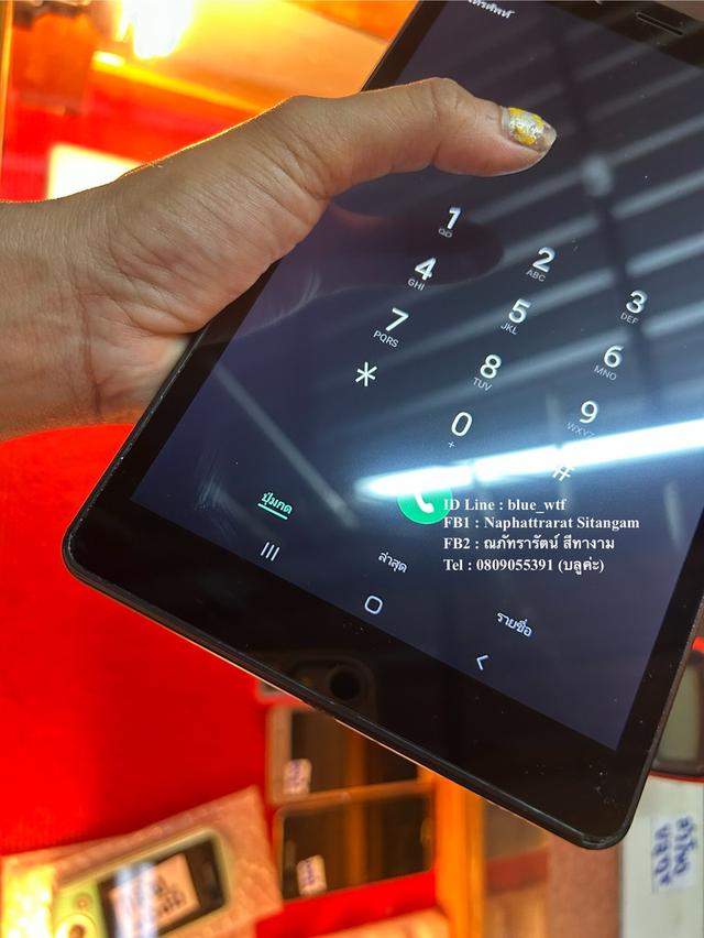 Samsung Tab A 8.0 (2019) จอ8นิ้ว ใส่ซิมโทรได้ Android11โหลดได้ทุกแอพ ใช้งานปกติ 9