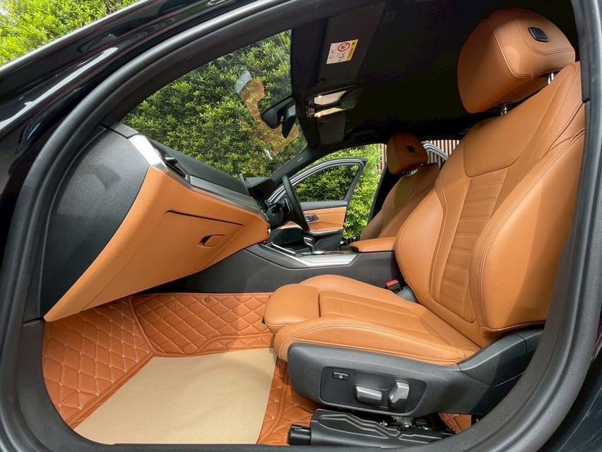 BMW 320d M SPORT G20 สีดำ ปี 2021 รถบ้าน ไม่เคยทำสี สวยเดิม 16