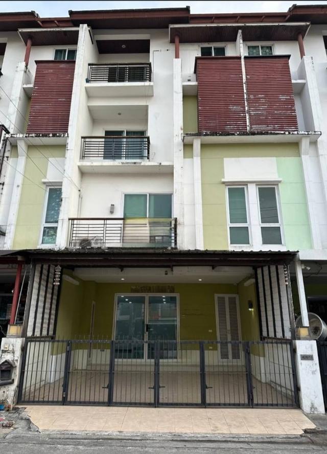 ให้เช่า ทาวน์โฮม หมู่บ้าน นัมเบอร์วัน นา-ราม 2 252 ตรม 23.6 ตรว 1