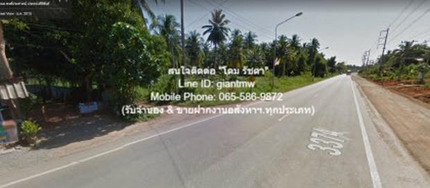 ที่ดิน ให้เช่าระยะยาวที่ดินแปลงใหญ่ 100 ไร่ ติดทะเลบางสะพาน (ตรงข้ามเกาะทะลุ) ราคา 1,500,000 บาท/เดือน พื้นที่เท่ากับ 10