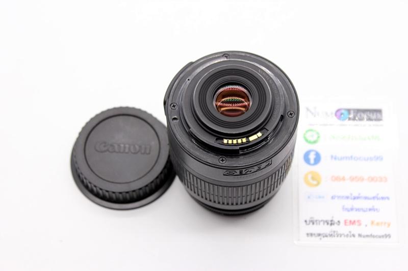 เลนส์ CANON ZOOM EF-S 18-55mm IS II เลนส์ใสไม่มีราไม่มีฝ้า ออโต้โฟกัสปกติ รูปย่อยที่ 4