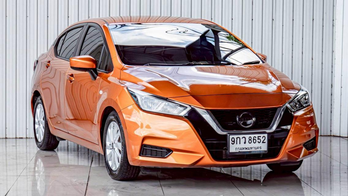 NISSAN ALMERA 1.0 EL ปี 2021 สีส้มโฉม ปี19-ปัจจุบัน