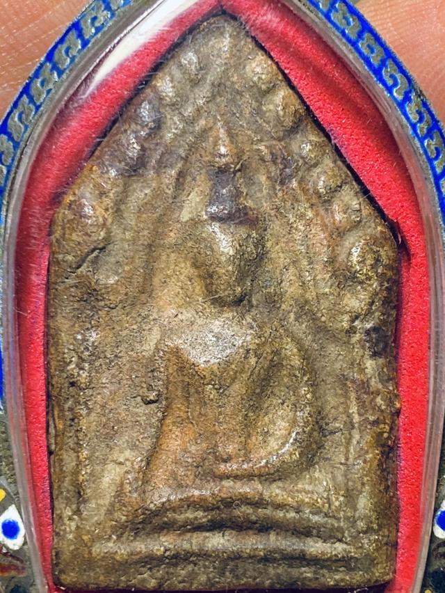 พระขุนแผนลงกรุ (กรุใหม่ )เคลือบศิลาดล