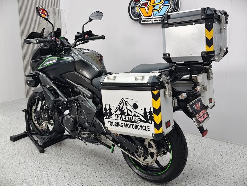 KAWASAKI VERSYS650 ปี2017 รถบ้านแท้มือเดียวเข้าเซอร์วิสเช็คระยะมาไม่เคยขาดมีบุ๊คเซอร์วิสยืนยัน รูปที่ 9