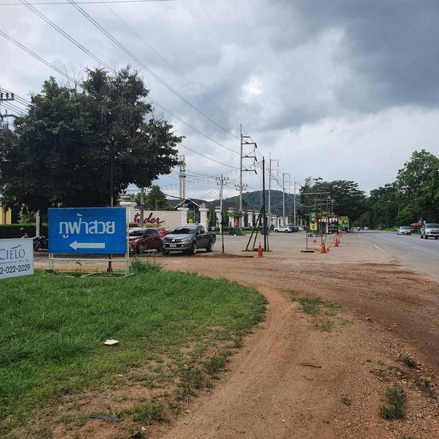 Vายบ้านภูฟ้าสวยพร้อมอยู่ดิดถนนธนะรัชต์เขาใหญ่ อำเภอปากช่องจังหวัด 7