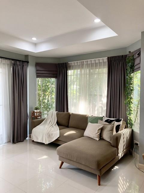 P673 ให้เช่าบ้านเดี่ยว 2 ชั้น มัณฑนา อ่อนนุช–วงแหวน 1 ถ. สุขาภิบาล 2 ตกแต่งพร้อมเข้าอยู่ ร่มรื่น เหมาะพักอาศัย 2