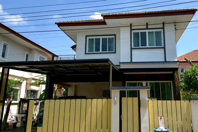 ให้เช่าบ้านเดี่ยว2ชั้น40ตรว. วิวสวน ถนน คุ้มเกล้า ลาดกระบัง ใกล้สนามบินสุวรรณภูมิ