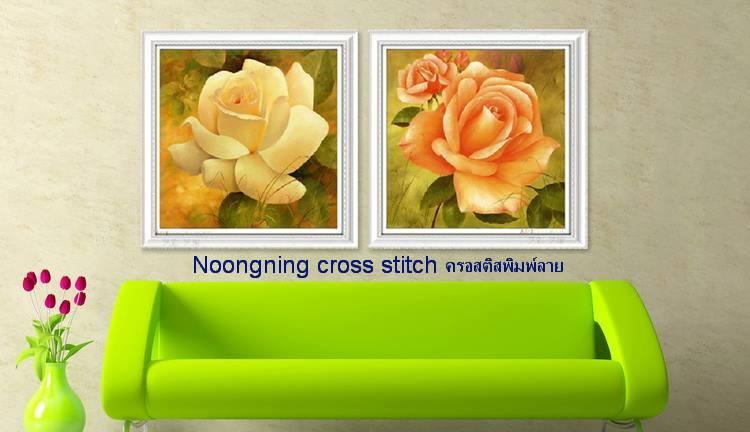 ร้าน Noongning Cross stitch ครอสติสพิมพ์ลาย จำหน่ายอุปกรณ์ครอสติส ภาพติดเพชร1794 3