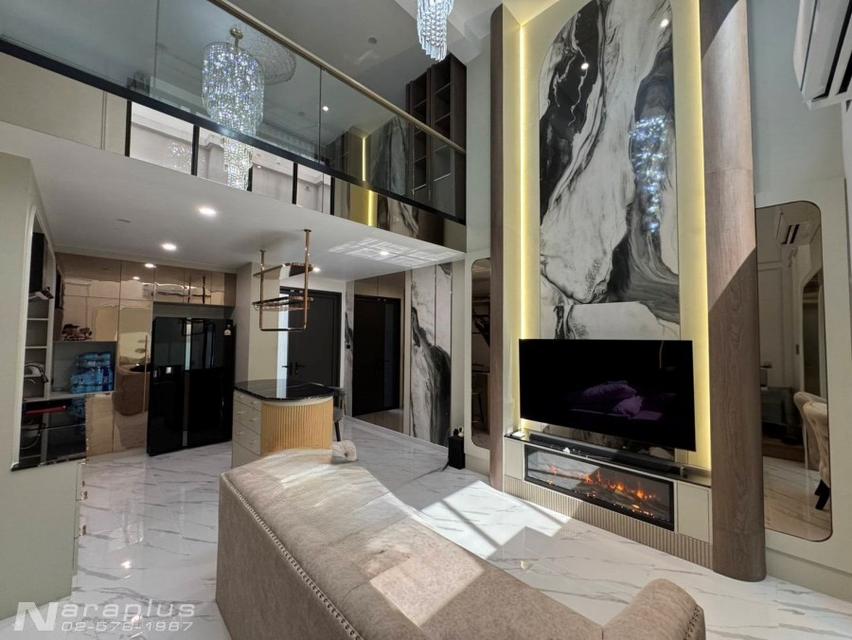 69100586 : ให้เช่าทาวน์โฮม luxury 3 ชั้น หน้ากว้าง 6 เมตร Built-in ทั้งหลัง ขนาด 20.5 ตารางวา หมู่บ้านพาทิโอ วัชรพล-รามอินทรา บางเขน น้ำไม่ท่วม 6