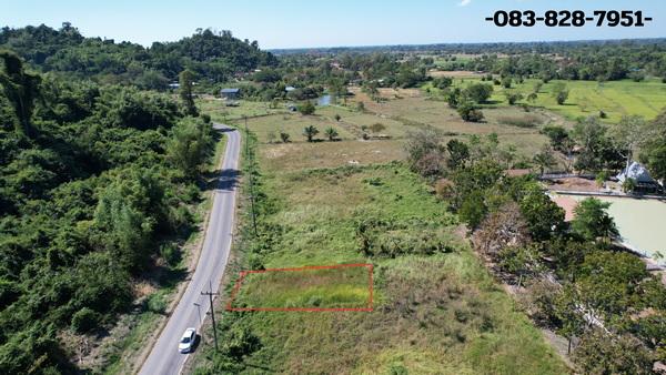 ขายที่ดิน 98 ตารางวา มีโฉนด ต.พรหมณี ติดถนนหลวง วิวเขาชัด ใกล้ รร.จปร. 6