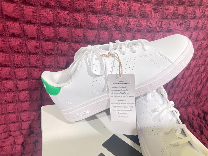 รองเท้า Adidas TENNIS KIDS ADVANTAGE BASE 2.0 ID3889 FTWWHT/FTWWHT/GREEN