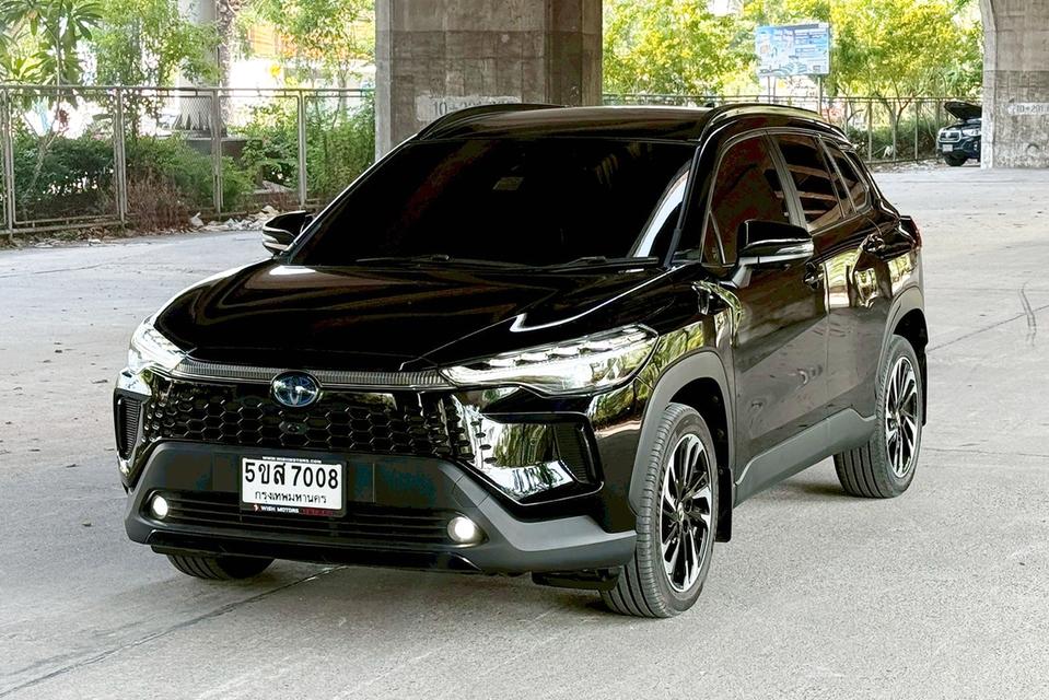 2024 Toyota Corolla Cross 1.8 HEV Premium Luxury AT รถสวย มือเดียว ป้ายแดง ไมล์น้อย รุ่นท๊อป ออฟชั่นครบ พร้อม Sunroof