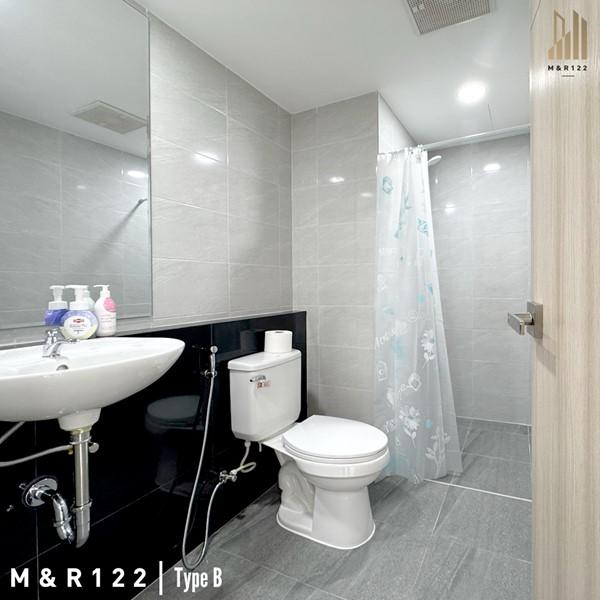 M&R 122 Apartment ห้องพักรายเดือน 27 ตร.ม. ใกล้รถไฟฟ้าสีเหลือง ลาดพร้าว 122 โทร 0889128995 12
