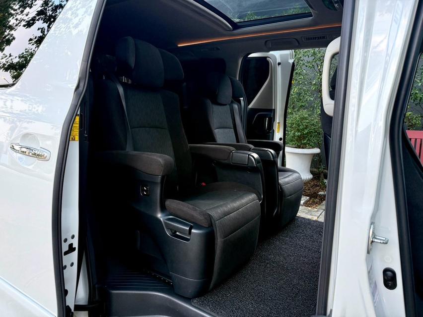 (แจ้งรหัสรถ CH3484) Toyota #Vellfire 2.4 ZG ปี 2014 สีขาว รูปที่ 10