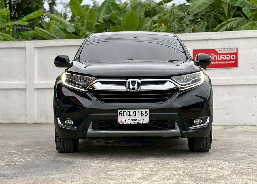 ปี 2017 HONDA CRV, 2.4 EL 4WD มือเดียวป้ายแดง บุ๊คเซอร์วิสครบ 4