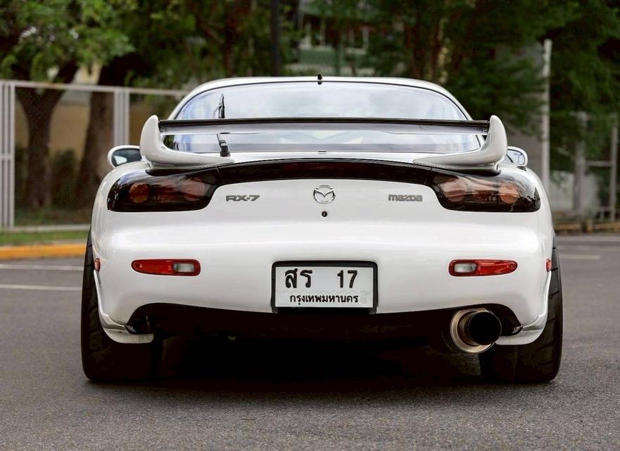รหัสรถ PR17 Mazda Rx7 ตัวรถปี 1994 จดทะเบียนปี 2011 ตัวรถสีขาวแท้ตัวถังสวย Restore