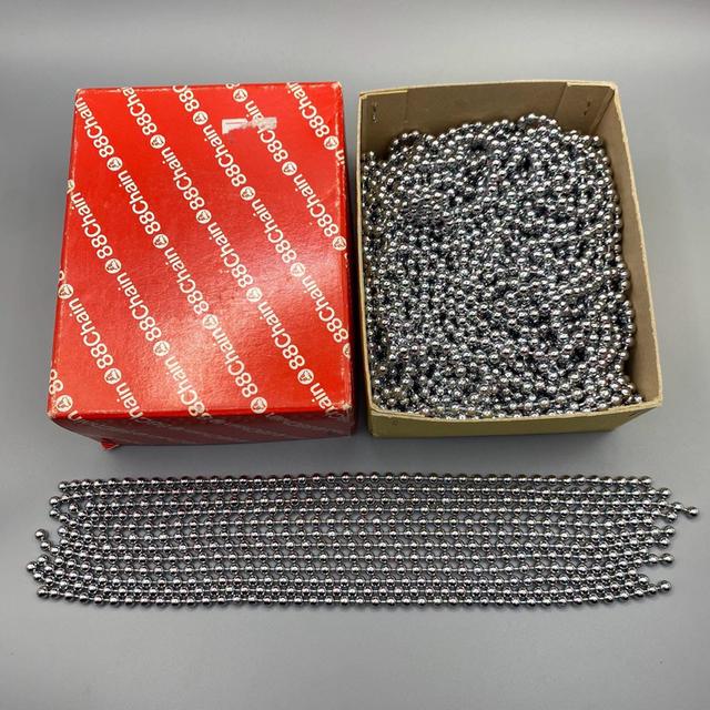 เหมายกกล่อง โซ่ไข่ปลาสแตนเลส DIY (120 เส้น) ยกกล่อง