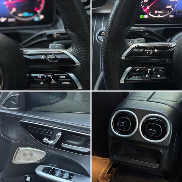 รหัสรถ AVA9529 🌈 Benz C220d AMG Dynamic รุ่น Top ปี 2022 W206 รูปที่ 17