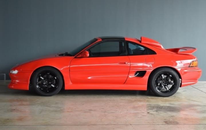 Toyota MR2 สีส้มจี๊ดมาก 2