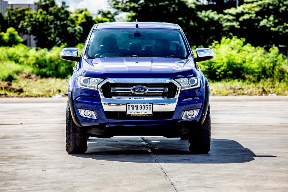Ford Ranger 2.2 XLT Hi-Lander Double Cab ปี 2015 สีน้ำเงิน  2
