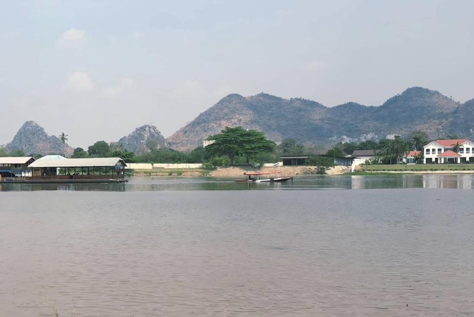 ขายที่ดิน ริมน้ำในเมืองโอกาสแบบนี้ไม่ได้มีบ่อย — แปลงใหญ่ วิวภูเขา ติดแม่น้ำแควน้อย 9