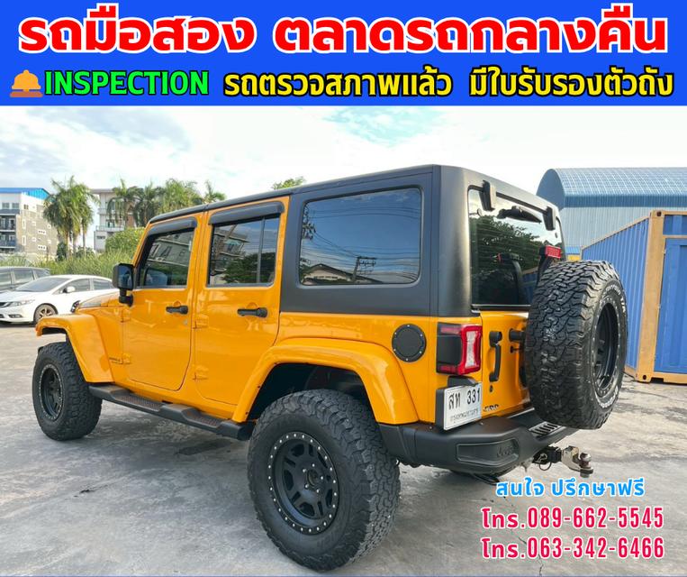 🚘ปี2014 Jeep Wrangler Unlimited 2.8 CRD 4WD. ⭐ไมล์แท้ 95,xxx กม. ⚙️เครื่องดีเซล ✨เกียร์ออโต้ 6