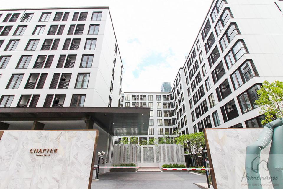 Condo Chapter Thonglor 25 ใกล้ BTS ทองหล่อ (มีหลายห้อง) 35 ตารางเมตร 1 ห้องนอน ตึกB ตกแต่งครบ 11
