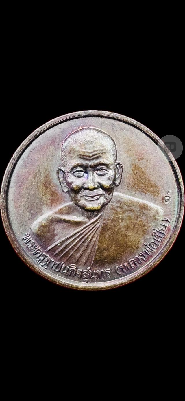 เหรียญหลวงพ่อเปิ่น ปี 2538 (หลังหมู)