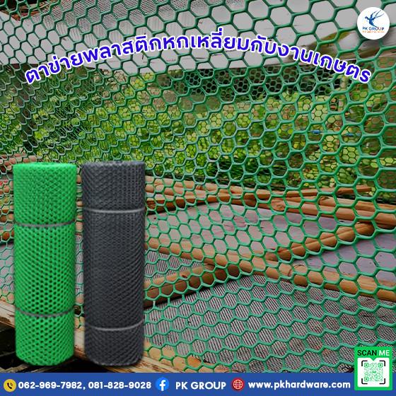 ตาข่ายพลาสติกหกเหลี่ยมกับงานเกษตร: ป้องกันสัตว์ ปลูกผัก ปลอดภัยกว่าเดิม รูปที่ 4