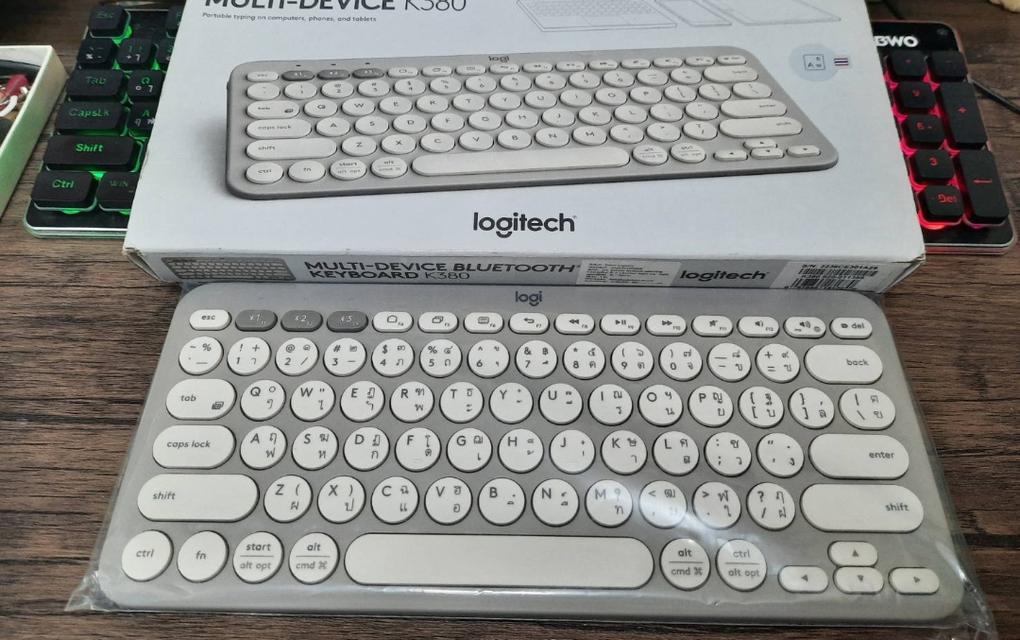  Logitech K380 คีย์บอร์ดไร้สาย 