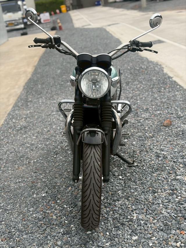 Triumph bonneville T100 ปี 2017 ฟ้าขาว รูปที่ 7