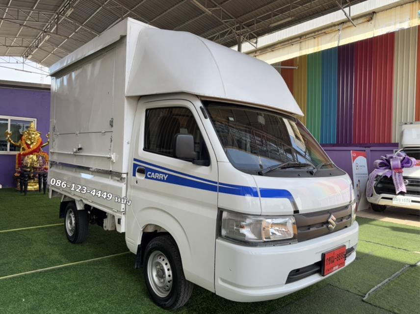 #ฟู้ดทรัค Suzuki Carry 1.5 ปี 2023 #ไมล์แท้ 6,xxx กม. #หลังคาเปิด 3 ด้าน