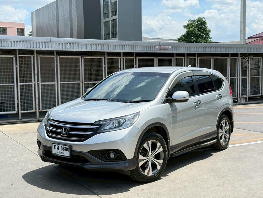  HONDA CRV 2.4EL 4WD TOP 2012 สีเทา มือเดียว