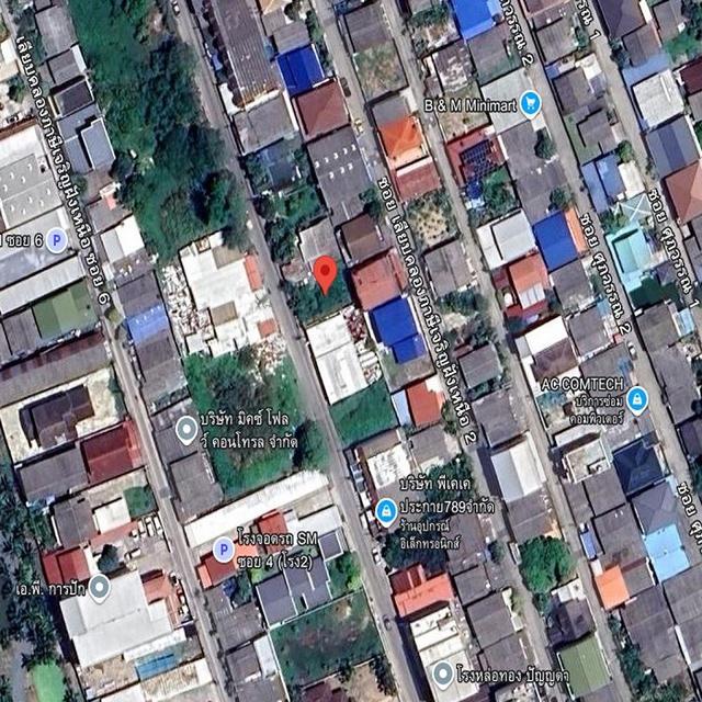 ขายถูก ที่ดินเพชรเกษม 55ตรว. (12x18ม.) ซ.เลียบคลองภาษีเจริญฝั่งเหนือ4 ถมแล้ว 6