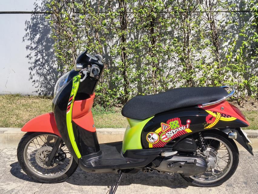 Honda Scoopy i หัวฉีด ปี2012 สี ชมพู ดำ เหลือง