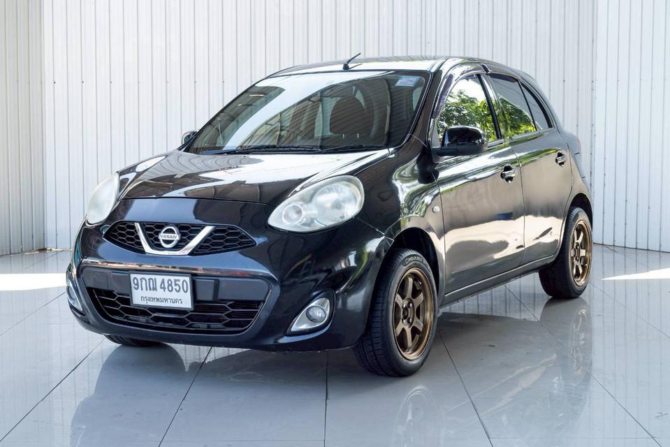 NISSAN MARCH 1.2 E เกียร์ MT ปี 2018 สีดำ โฉม ปี10-ปัจจุบัน