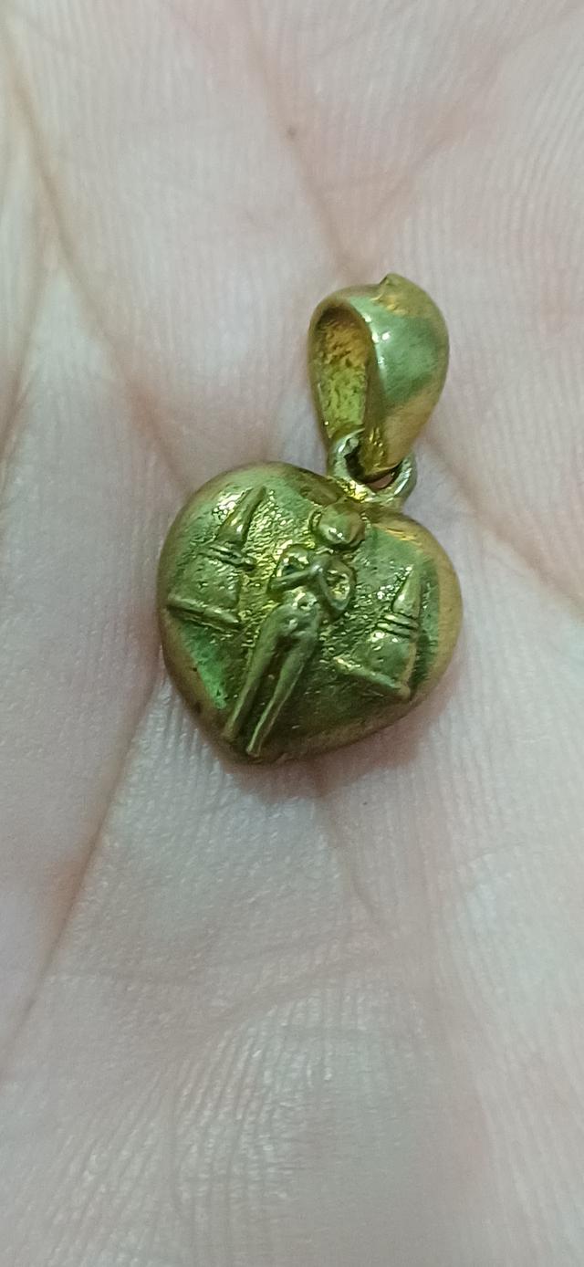 ไอ้ไข่ รุ่นโชคดี สุขี ร่ำรวย เนื้อทองฝาบาตร วัดพระมหาธาตุ นครศรีธรรมราช จัดสร้าง