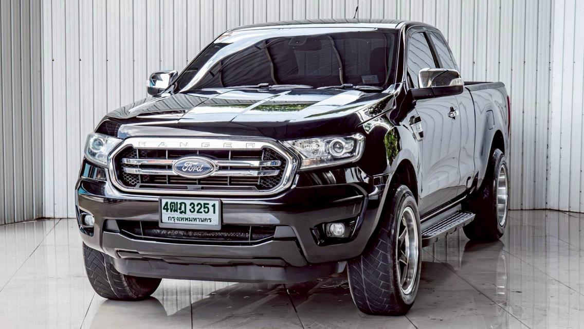FORD RANGER 2.2 XLT ปี 2020 สีดำโฉม HI-RIDER OPEN CAB รูปที่ 3