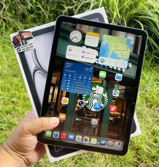 ขาย iPad Air7 11“ M3 128GB WiFi สีดำ TH/A รูปที่ 2