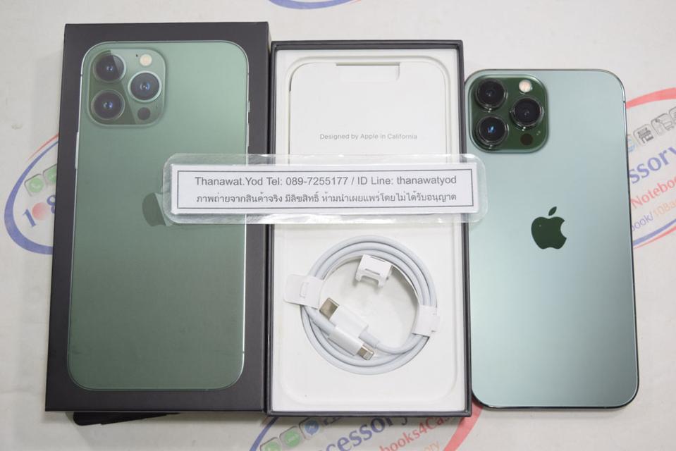 รูป ขาย iPhone 13 Pro Max 256GB Alpine Green ศูนย์ไทย เครื่องเดิมๆ สภาพ 99% ครบกล่อง 2