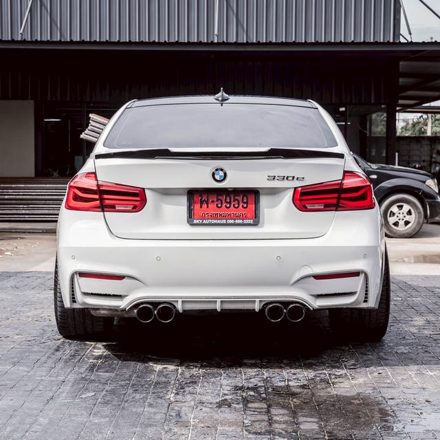 รหัสรถ 67GG3204 #BMW #330e #M3 Look ปี 2019 แต่งหล่อๆ จัดทรง มีล้อ hre พาท M3 look 15