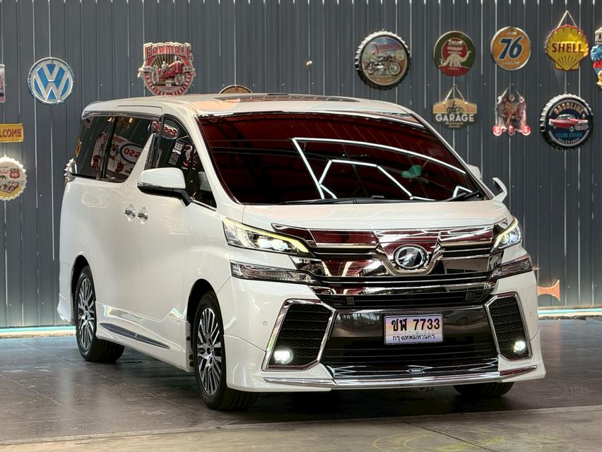 TOYOTA VELLFIRE 2.5 Z-G EDITION ปี 2017