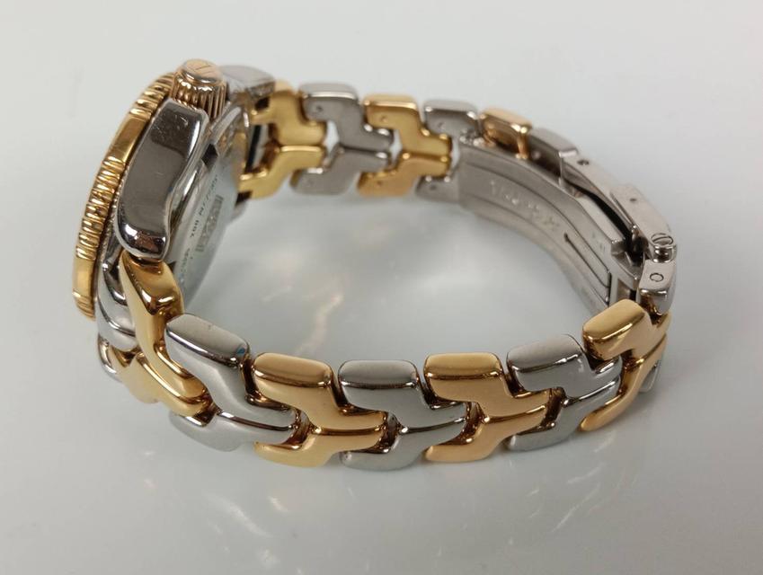 28.TAG Heuer Ladies SS/18k Gold WT1455 DW7002 Mother of Pearl Link Watch พร้อมกล่องแท้