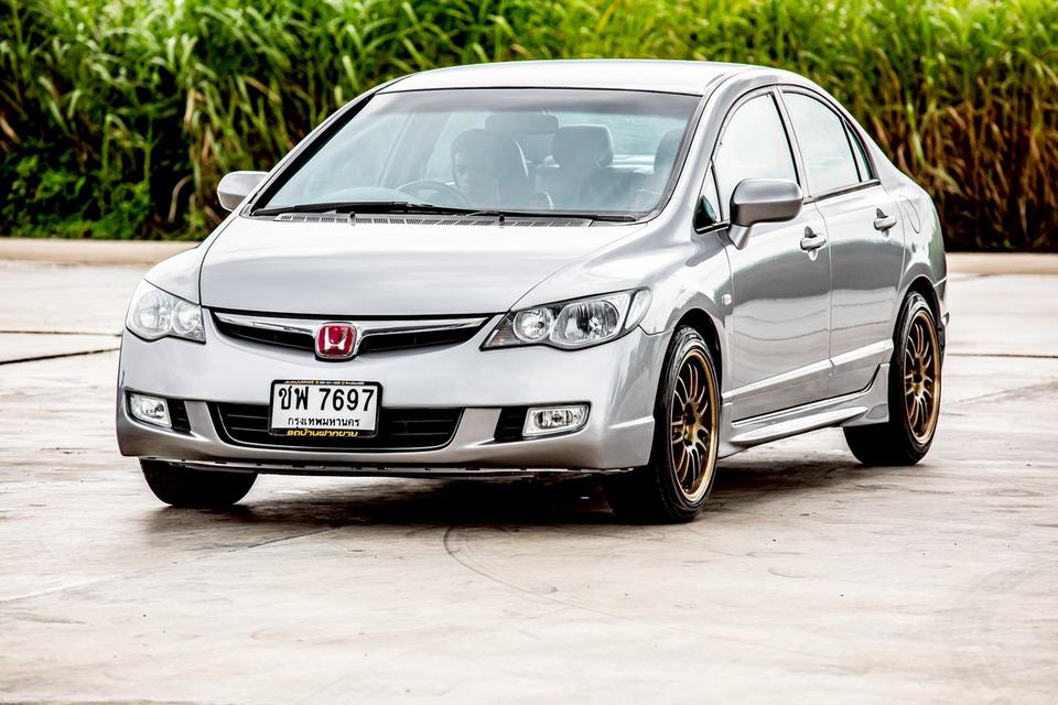 Honda Civic Fd 1.8S สีเทา ปี 2007 รถสวยสภาพดี