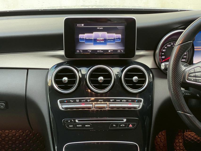 รหัสรถ PJP1116 2015 BENZ C200 Avantgarde 5