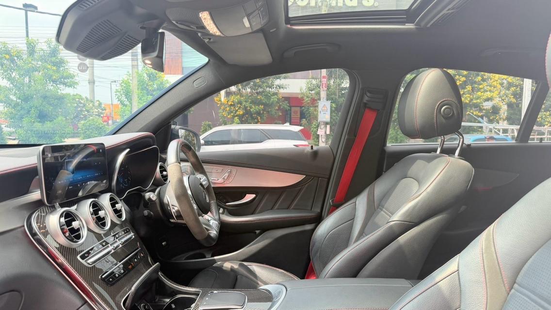 2020 BENZ GLC 43 COUPE 4 Matic สีขาว Milage 82,XXX KM รถสวย ไม่มีอุบัติเหตุ เซอร์วิส ตามระยะ รูปที่ 11
