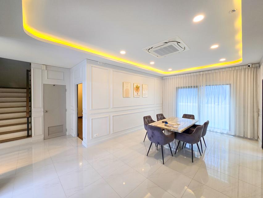 ให้เช่า บ้านเดี่ยว 𝐓𝐡𝐞 𝐂𝐢𝐭𝐲 𝐁𝐚𝐧𝐠𝐧𝐚 ใกล้ Mega Bangna หันหน้าทิศเหนือ 4ห้องนอน 1ห้องแม่บ้าน ตกแต่งสวย พร้อมเข้าอยู่ 7