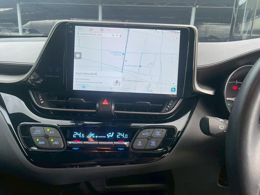 Toyota C-HR Hybrid  Y19 Wagon 4dr 1.8 HI HV  CVT FWD top  1.8 (Hybrid) สีขาว ออโต้  15