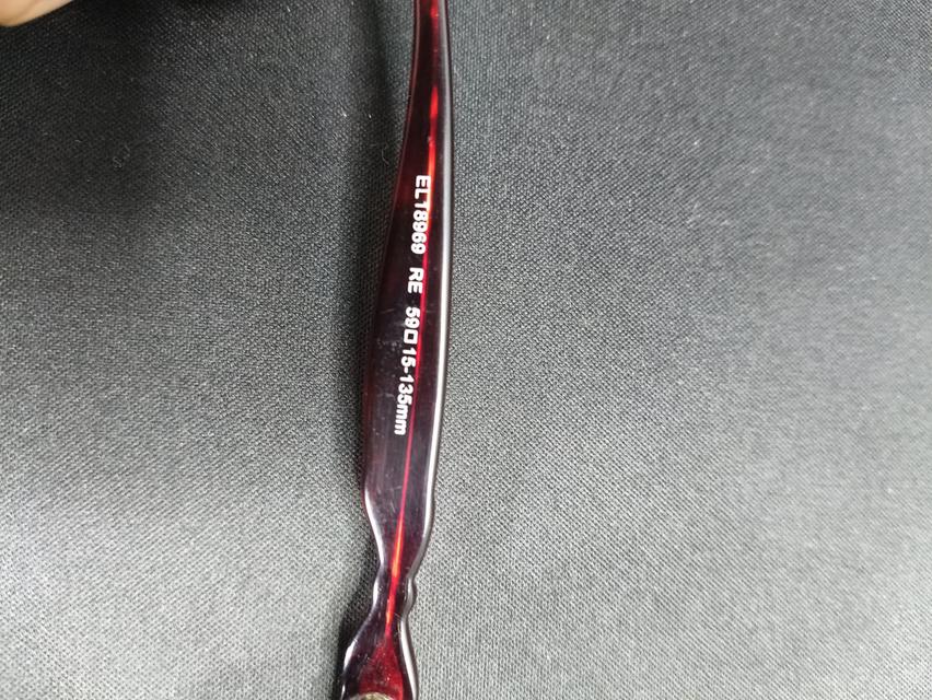 แว่นตากันแดดผู้หญิง E L L E กรอบลายกระสีแดงบาร์กันดี รุ่น ELT8969 รูปที่ 10